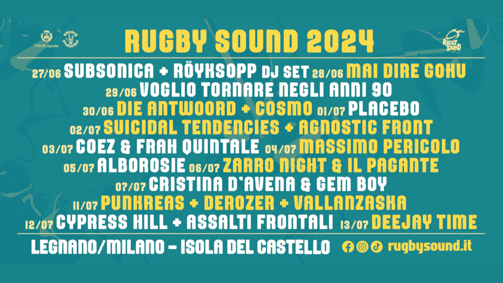 Rugby Sound Festival 2024 Rock Nation